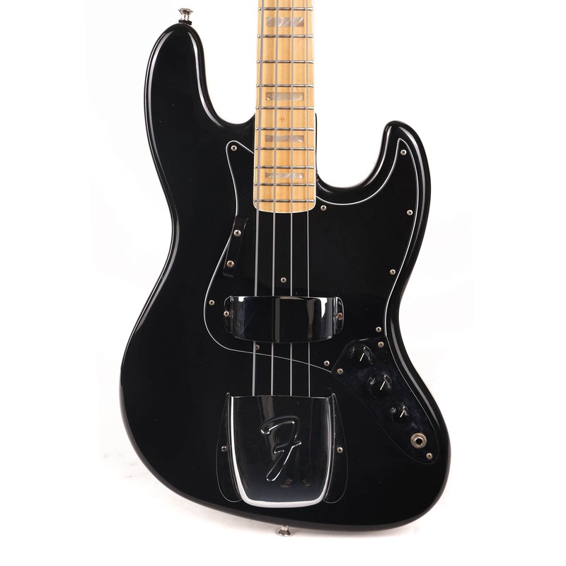 1975-fender-jazz-bass-black 1975 Fender Jazz Bass Black