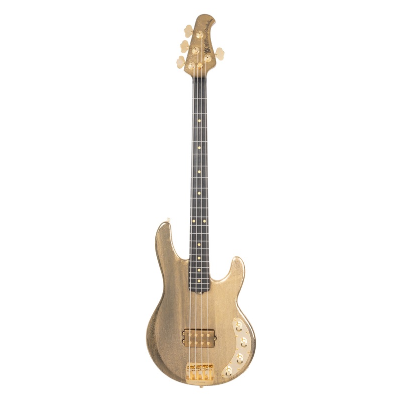 ernie-ball-music-man-50th-anniversary-stingray-electric-bass-guitar-molten-gold Ernie Ball Music Man 50th Anniversary StingRay Electric Bass Guitar - Molten Gold