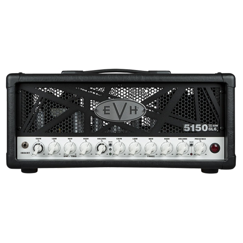 evh-5150-iii-6l6-50w-electric-guitar-amplifier-head-black EVH 5150 III 6L6 50W Electric Guitar Amplifier Head Black