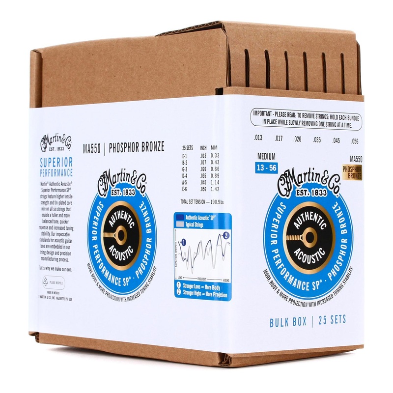martin-ma550-authentic-acoustic-superior-performance-guitar-strings-92-8-phosphor-bronze-bulk-box-25-pack-13-56 Martin MA550 Authentic Acoustic Superior Performance Guitar Strings 92/8 Phosphor Bronze Bulk Box 25-Pack 13-56