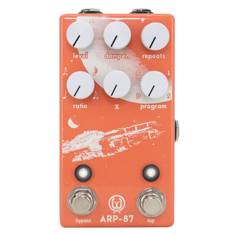walrus-audio-arp-87-multi-function-delay-pedal-ltd-coral-series Walrus Audio ARP-87 Multi-Function Delay Pedal - LTD Coral Series