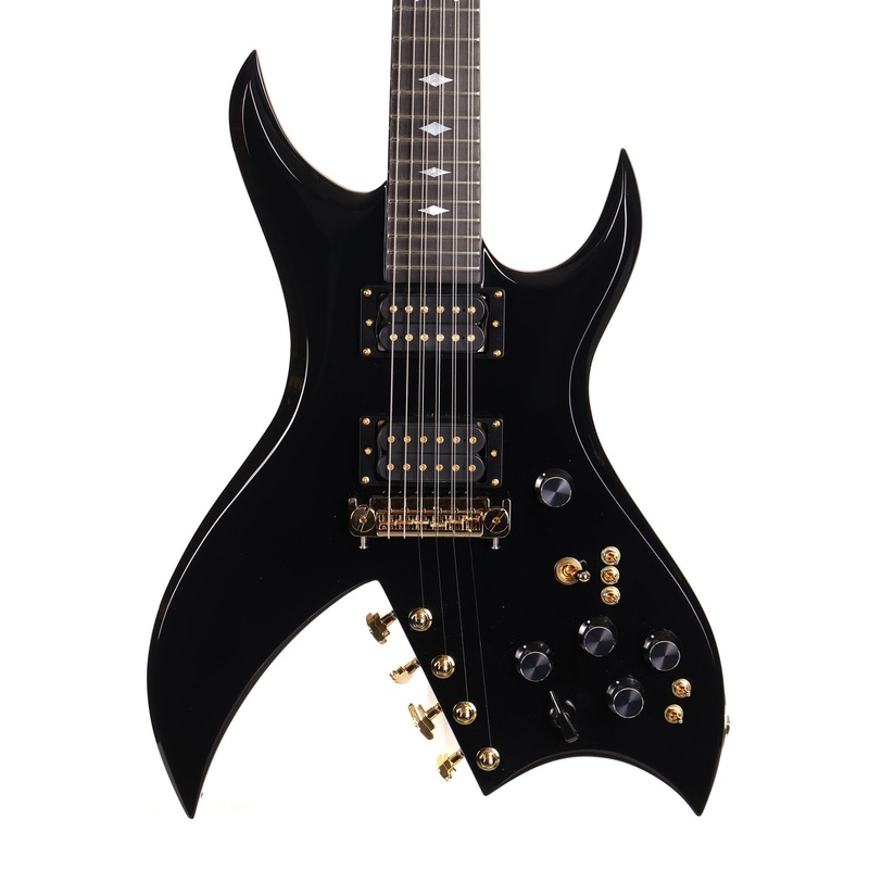 b-c-rich-usa-custom-shop-bich-10-string-ebony-with-gold-hardware B.C. Rich USA Custom Shop Bich 10-String Ebony with Gold Hardware