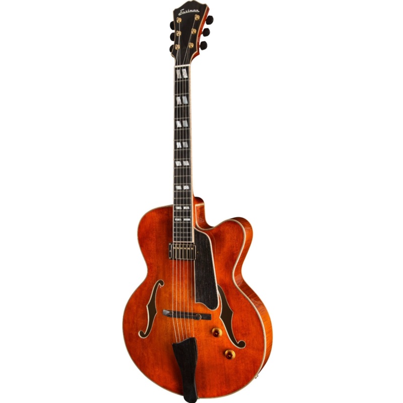 eastman-ar580ce-archtop-electric-guitar-ebony-fingerboard-honey-burst Eastman AR580CE Archtop Electric Guitar - Ebony Fingerboard, Honey Burst