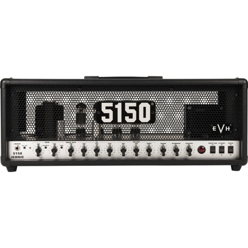 evh-5150-iconic-series-80w-head-black-open-box EVH 5150 Iconic Series 80W Head Black Open-Box