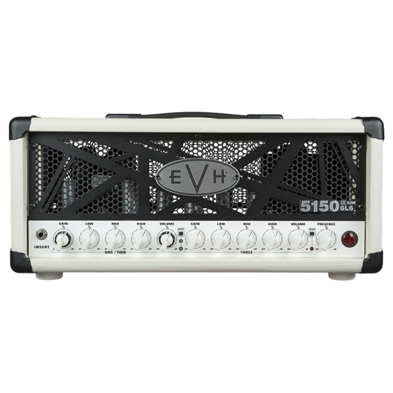 evh-5150-iii-6l6-50w-electric-guitar-amplifier-head-ivory EVH 5150 III 6L6 50W Electric Guitar Amplifier Head Ivory