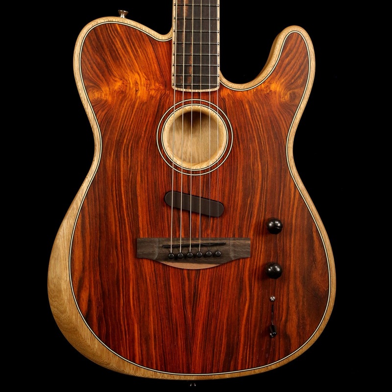 fender-limited-exotic-american-acoustasonic-telecaster-cocobolo Fender Limited Exotic American Acoustasonic Telecaster Cocobolo
