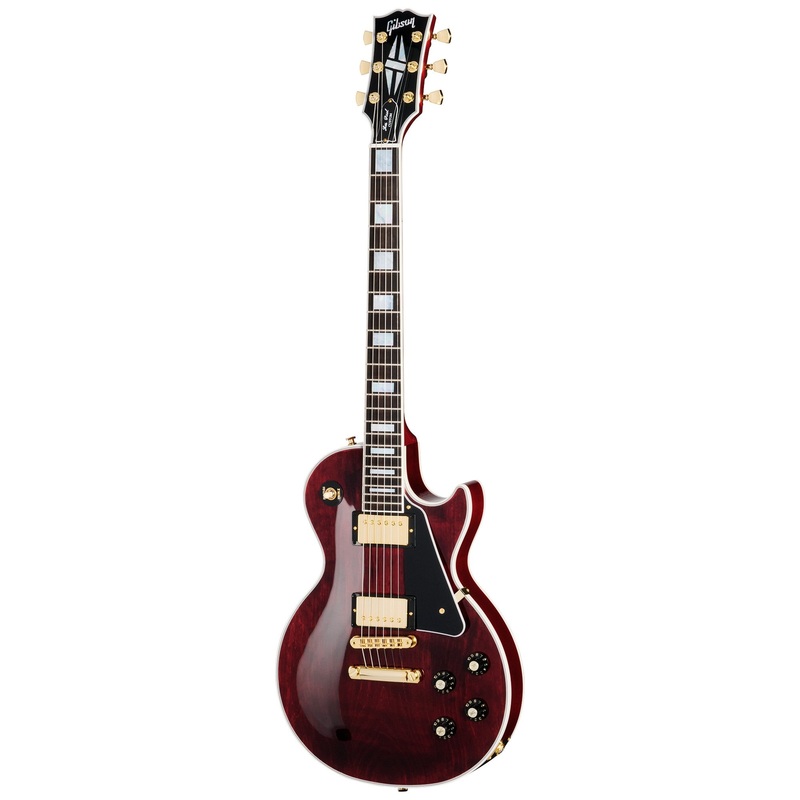 gibson-les-paul-custom-70s-reissue-electric-guitar-wine-red Gibson Les Paul Custom 70s Reissue Electric Guitar - Wine Red