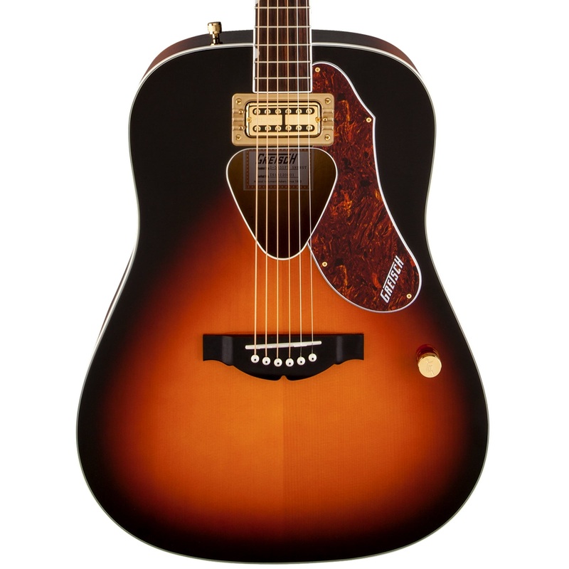 gretsch-g5031ft-rancher-acoustic-electric-sunburst-used Gretsch G5031FT Rancher Acoustic-Electric Sunburst Used