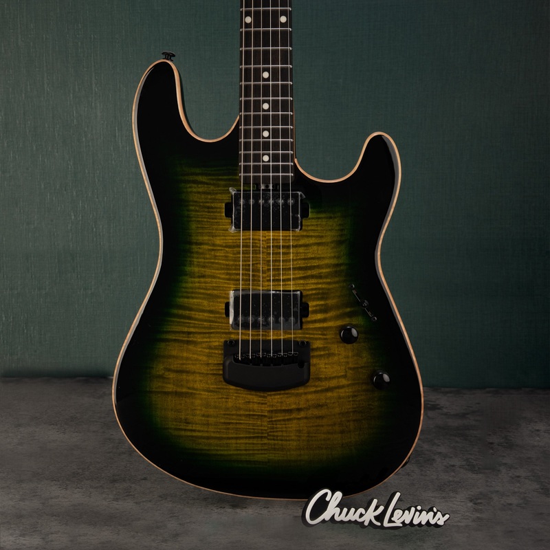 music-man-sabre-hh-electric-guitar-gator-burst Music Man Sabre HH Electric Guitar - Gator Burst
