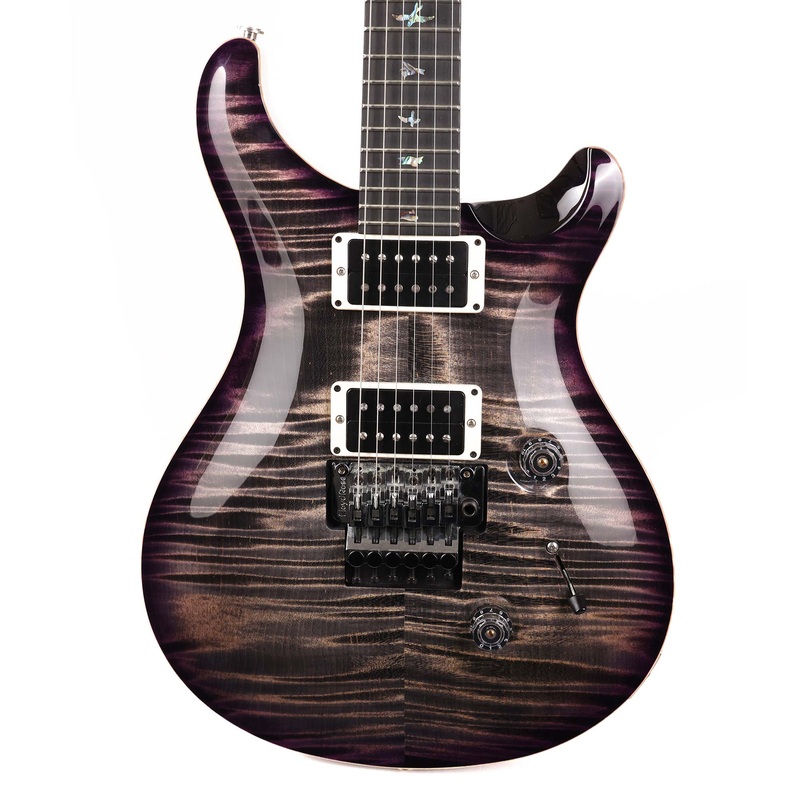 prs-custom-24-floyd-10-top-charcoal-purple-burst-2018 PRS Custom 24 Floyd 10-Top Charcoal Purple Burst 2018