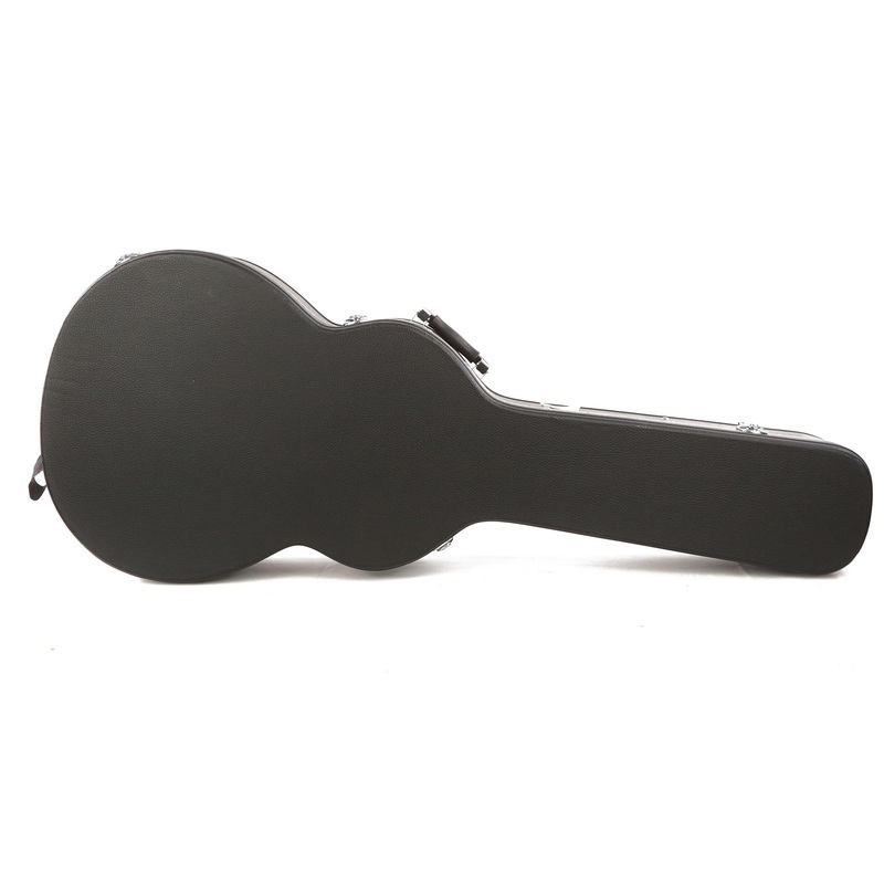 prs-se-acoustic-hardshell-case-black-tolex-black-interior PRS SE Acoustic Hardshell Case Black Tolex Black Interior