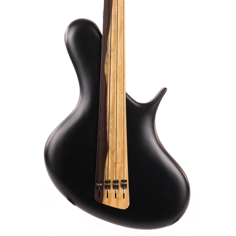 ritter-instruments-r8-concept-singlecut-fretless-bass-frosted-futura-kingwood-fingerboard Ritter Instruments R8-Concept Singlecut Fretless Bass Frosted Futura Kingwood Fingerboard