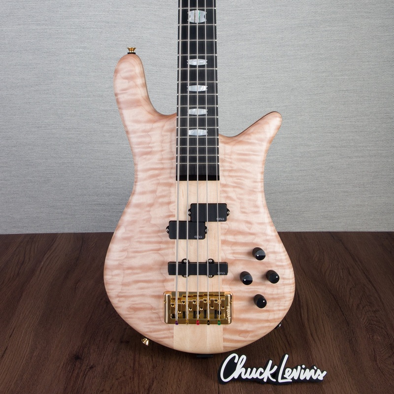 spector-euro-5-lt-5-string-bass-guitar-natural-matte-chucksclusive-21nb17143 Spector Euro 5 LT 5-String Bass Guitar - Natural Matte - CHUCKSCLUSIVE - #21NB17143