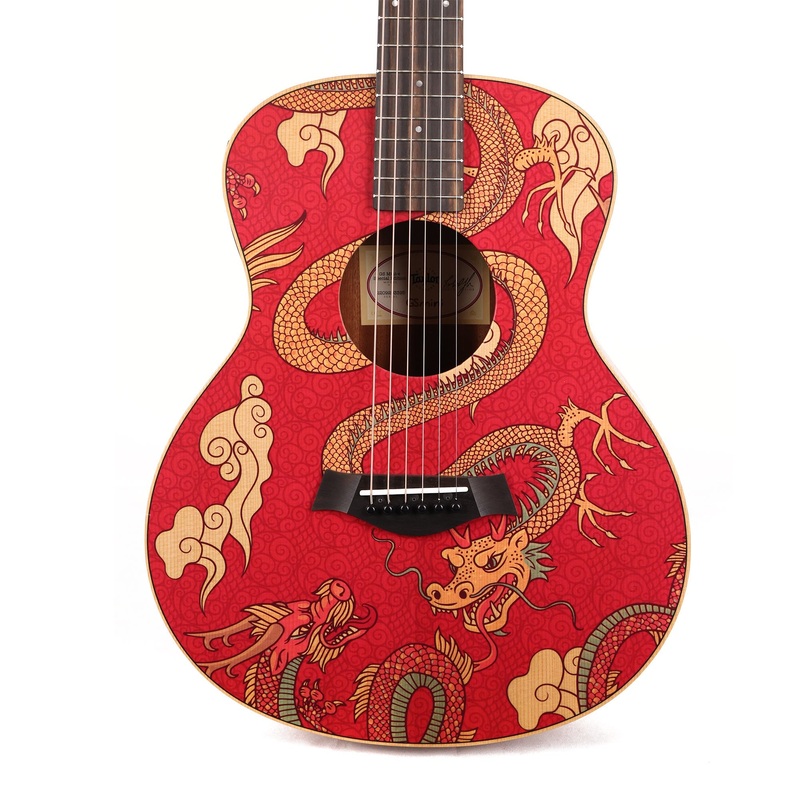taylor-gs-mini-e-special-edition-prototype-acoustic-electric-red-dragon Taylor GS Mini-e Special Edition Prototype Acoustic-Electric Red Dragon