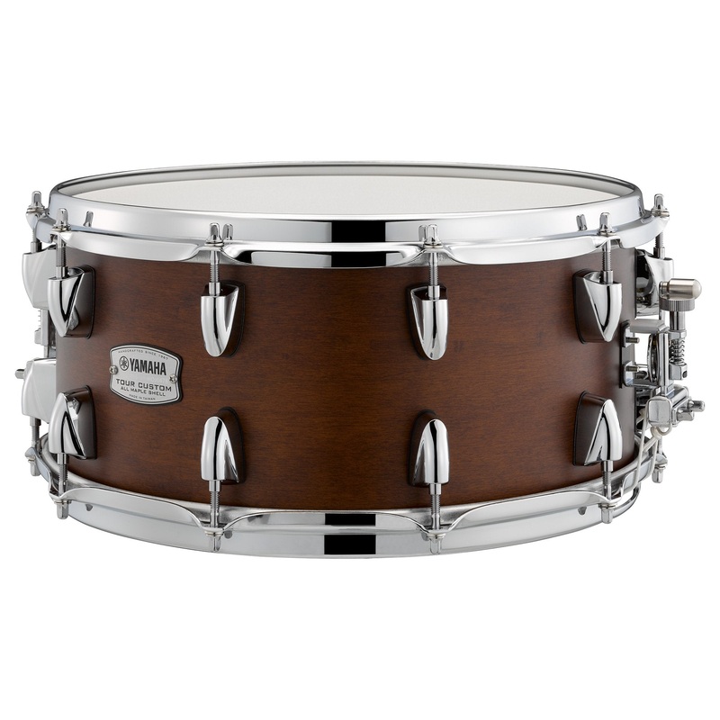 yamaha-tour-custom-14x6-5-inch-maple-wood-snare-drum-chocolate-satin Yamaha Tour Custom 14x6.5-Inch Maple Wood Snare Drum- Chocolate Satin