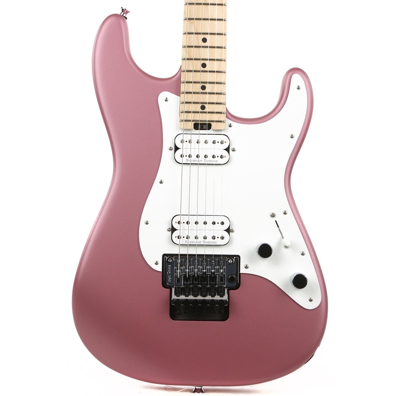 charvel-pro-mod-so-cal-style-1-hh-fr-m-maple-fingerboard-satin-burgundy-mist Charvel Pro-Mod So-Cal Style 1 HH FR M Maple Fingerboard Satin Burgundy Mist