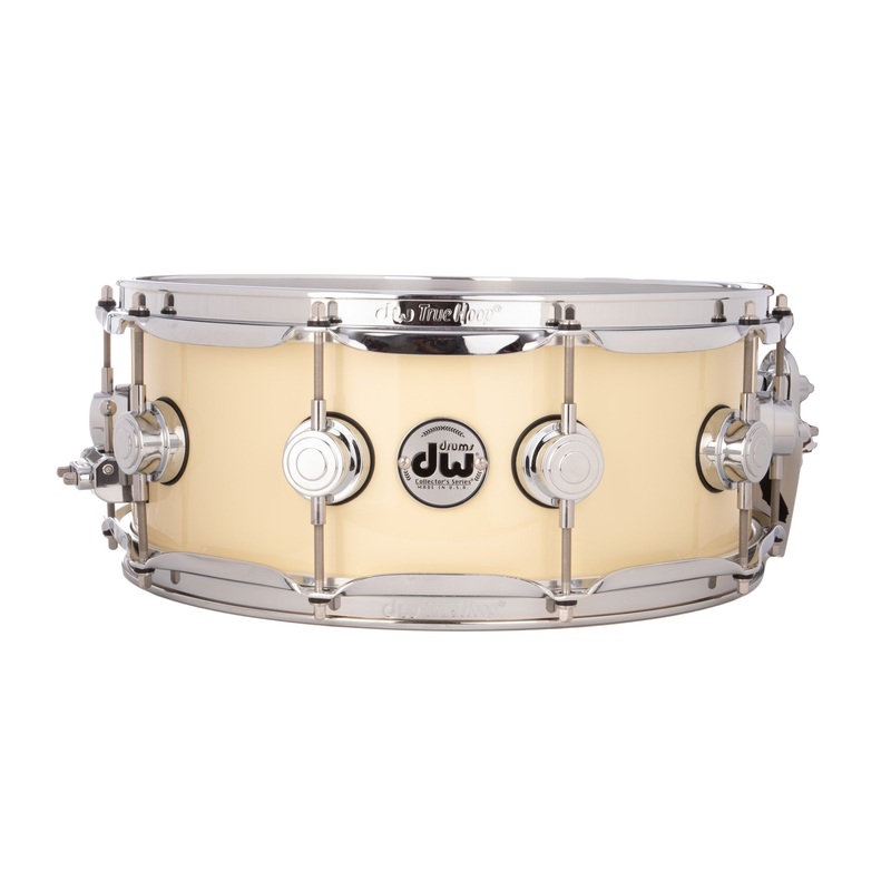 dw-collector-s-pure-maple-6-5x14-inch-ssc-snare-drum-solid-double-cream-lacquer DW Collector's Pure Maple 6.5x14-Inch SSC Snare Drum - Solid Double Cream Lacquer