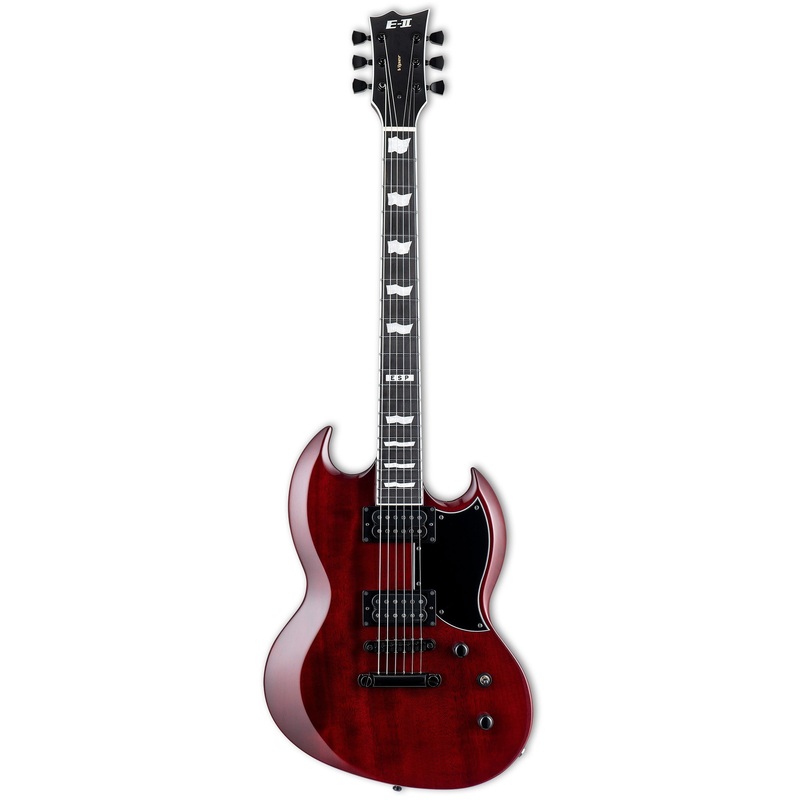 esp-e-ii-viper-electric-guitar-see-thru-black-cherry ESP E-II Viper Electric Guitar- See Thru Black Cherry