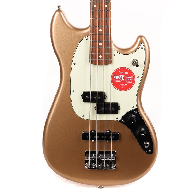 fender-player-mustang-p-j-bass-firemist-gold Fender Player Mustang P/J Bass Firemist Gold