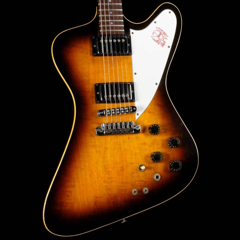 gibson-firebird-ii-artist-cmt-sunburst-1981 Gibson Firebird II Artist CMT Sunburst 1981