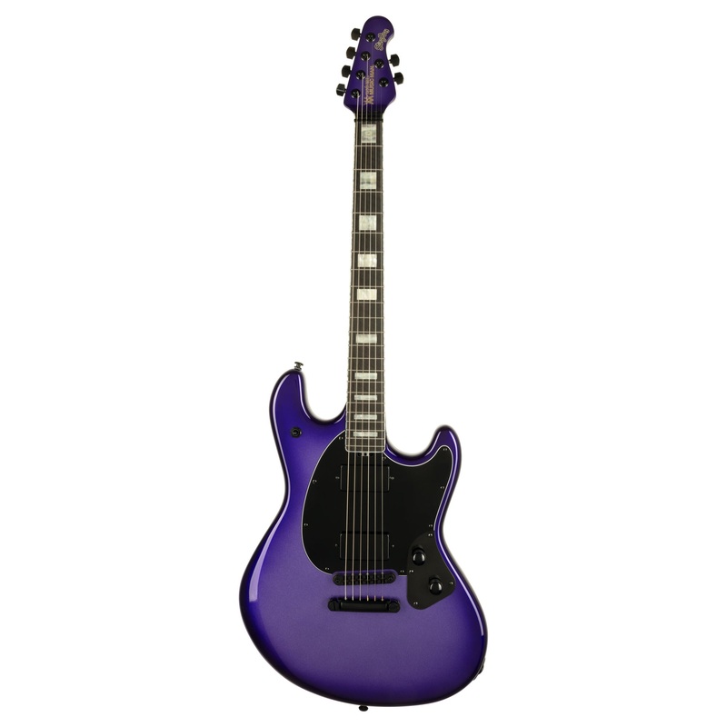 music-man-bfr-stingray-ht-electric-guitar-plum-crazy Music Man BFR StingRay HT Electric Guitar - Plum Crazy
