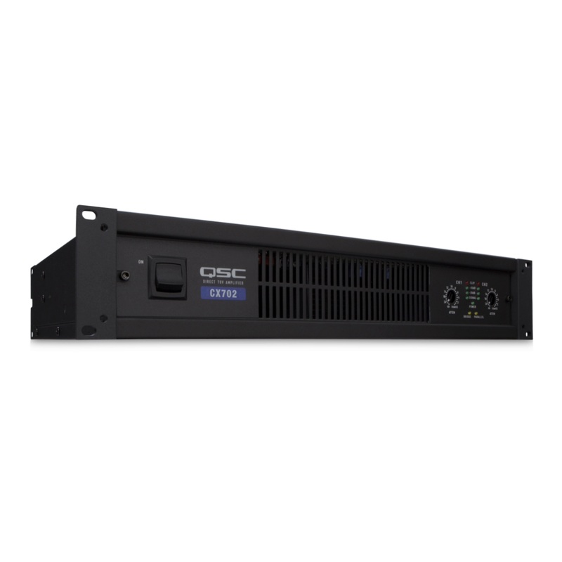 qsc-cx702-2-channel-low-z-power-amplifier QSC CX702 2-Channel Low-Z Power Amplifier