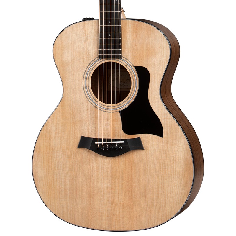 taylor-114e-walnut-grand-auditorium-acoustic-electric-natural-used Taylor 114e Walnut Grand Auditorium Acoustic-Electric Natural Used