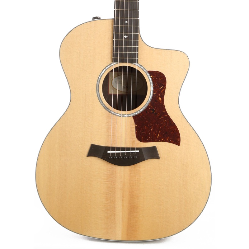 taylor-214ce-dlx-grand-auditorium-acoustic-electric-natural Taylor 214ce DLX Grand Auditorium Acoustic-Electric Natural