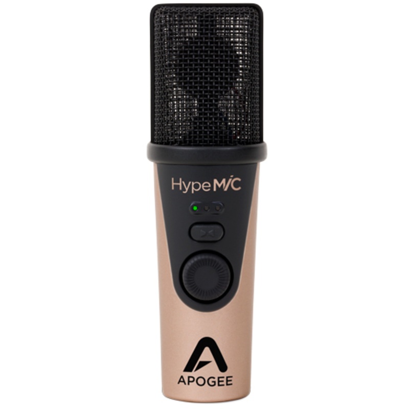 apogee-hypemic-cardioid-usb-condenser-microphone Apogee HypeMiC Cardioid USB Condenser Microphone