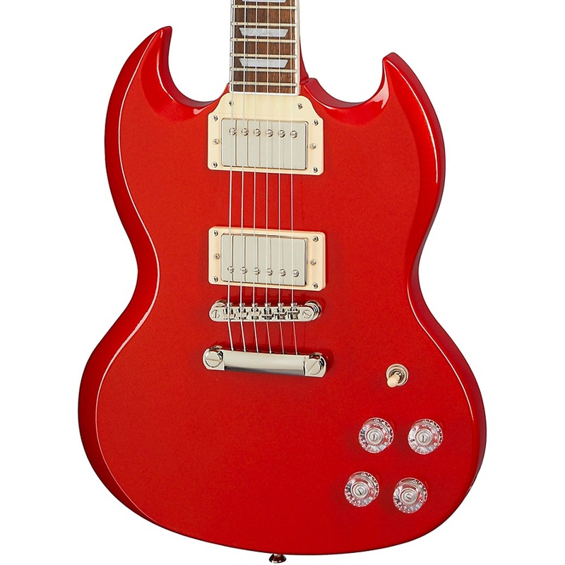 epiphone-sg-muse-scarlet-red-metallic Epiphone SG Muse Scarlet Red Metallic