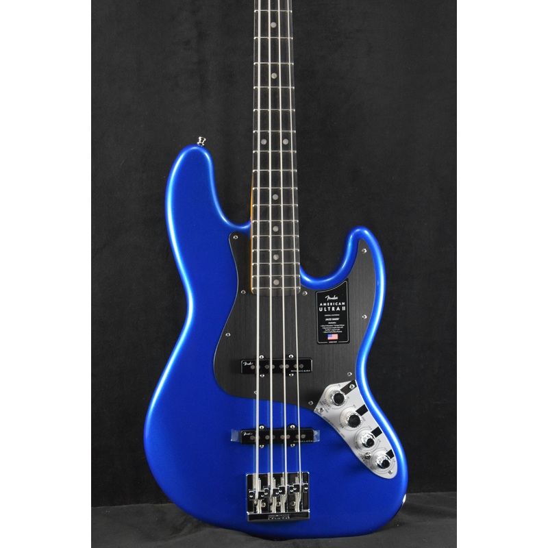 fender-american-ultra-ii-jazz-bass-noble-blue-ebony-fingerboard Fender American Ultra II Jazz Bass Noble Blue Ebony Fingerboard