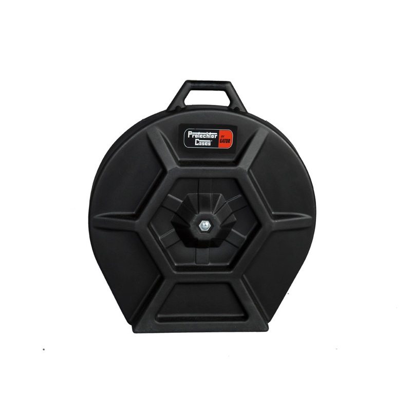gator-cases-gp-pe302-cymbal-case-molded-pe-with-handle-wheels Gator Cases GP-PE302 Cymbal Case Molded PE with Handle & Wheels