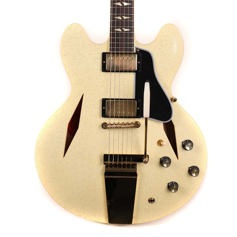 gibson-custom-shop-1964-trini-lopez-vos-white-sparkle-2024 Gibson Custom Shop 1964 Trini Lopez VOS White Sparkle 2024
