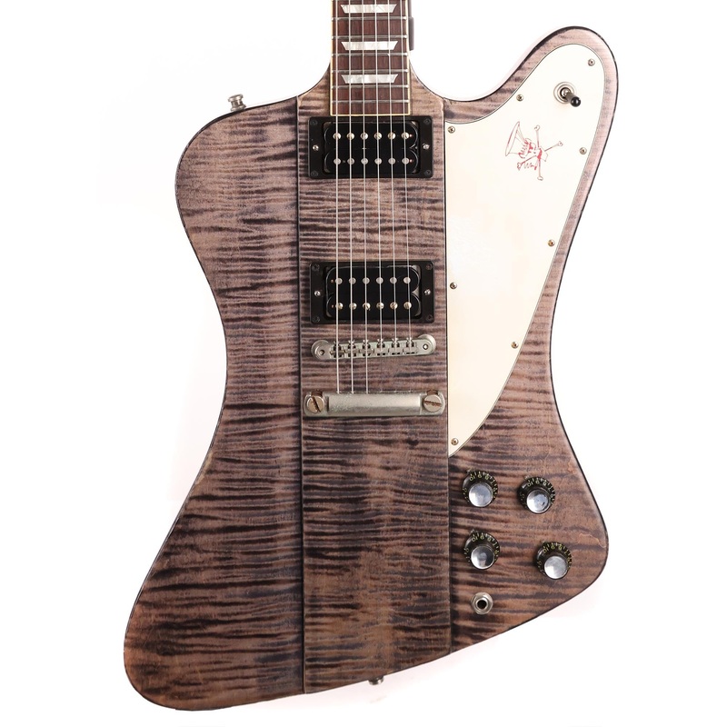 gibson-custom-shop-slash-firebird-aged-transparent-black-2017 Gibson Custom Shop Slash Firebird Aged Transparent Black 2017