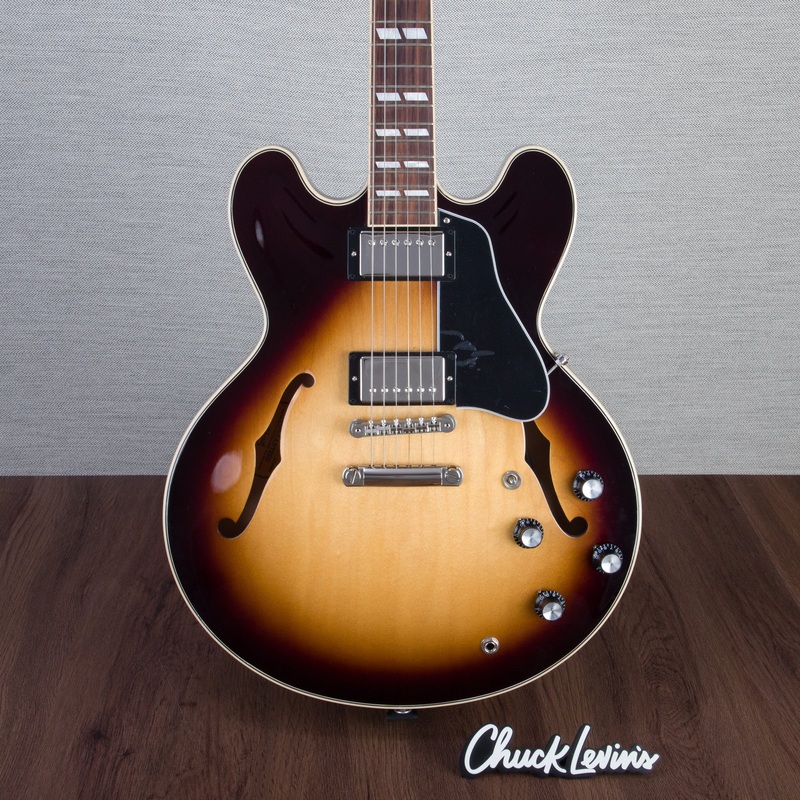 gibson-es-345-semi-hollowbody-electric-guitar-vintage-burst-222820129 Gibson ES-345 Semi-Hollowbody Electric Guitar - Vintage Burst - #222820129