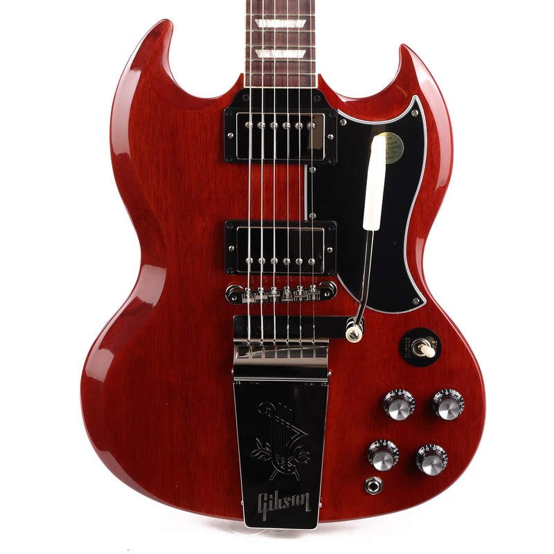 gibson-sg-standard-61-maestro-vibrola-vintage-cherry Gibson SG Standard '61 Maestro Vibrola Vintage Cherry