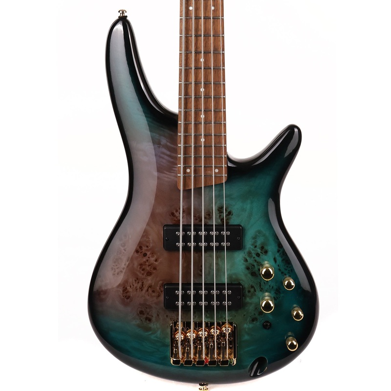 ibanez-sr-standard-sr405epbdx-5-string-electric-bass-tropical-seafloor-burst Ibanez SR Standard SR405EPBDX 5-String Electric Bass Tropical Seafloor Burst