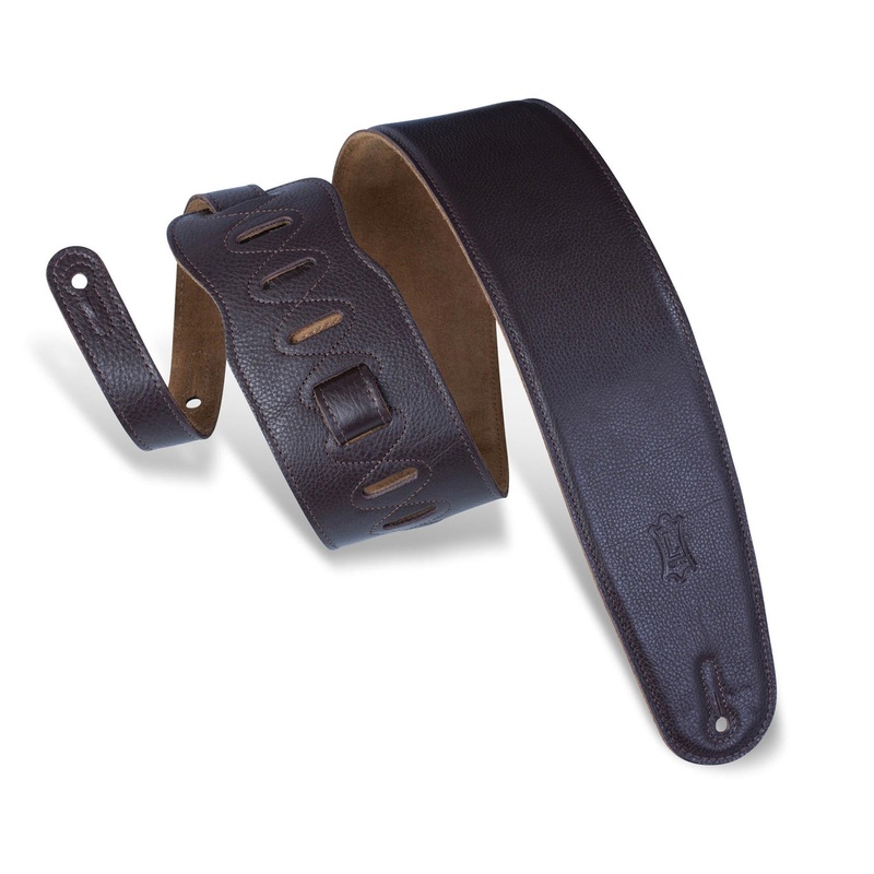 levy-s-classic-series-m4gf-dbr-guitar-strap-dark-brown Levy's Classic Series M4GF-DBR Guitar Strap Dark Brown