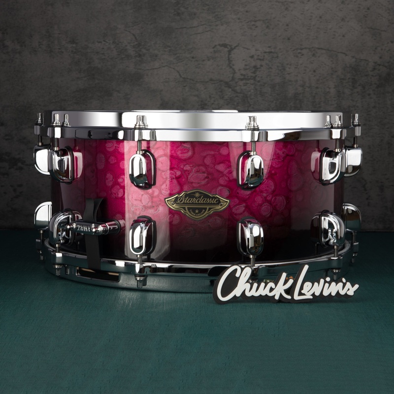 tama-starclassic-walnut-birch-14-x-6-5-inch-snare-molten-dark-raspberry Tama Starclassic Walnut/Birch 14 x 6.5-Inch Snare - Molten Dark Raspberry