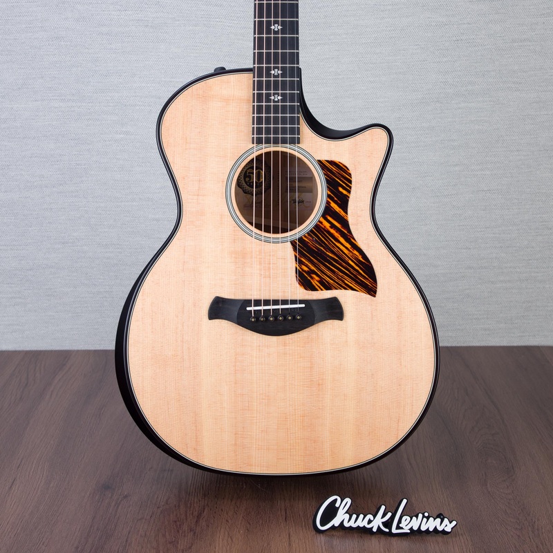 taylor-50th-anniversary-builder-s-edition-314ce-mahogany-spruce-acoustic-electric-guitar-1201224057 Taylor 50th Anniversary Builder's Edition 314ce Mahogany/Spruce Acoustic Electric Guitar - #1201224057
