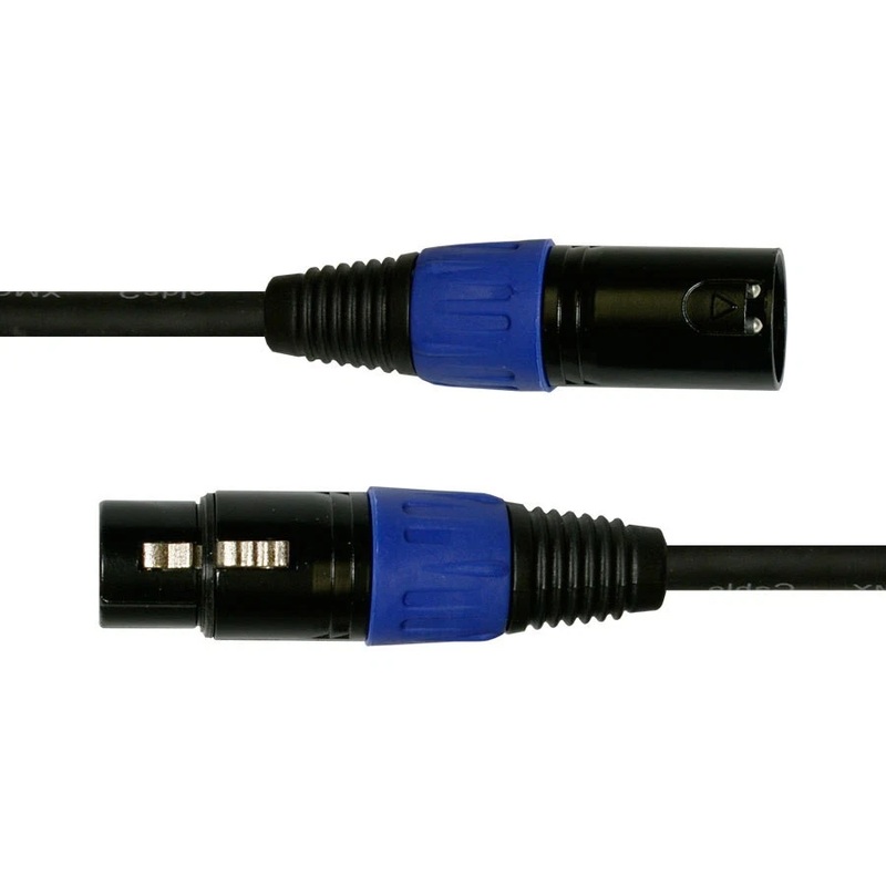 blizzard-dmx3q-3-foot-3-pin-dmx-cable Blizzard DMX3Q 3-Foot 3-Pin DMX Cable