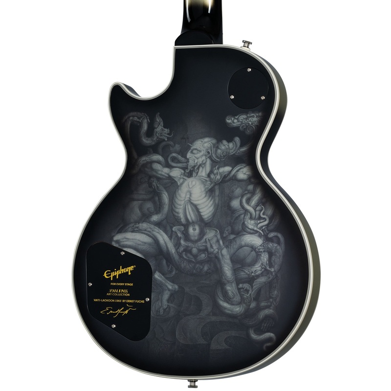 epiphone-adam-jones-les-paul-custom-art-collection-ernst-fuchs-anti-laokoon-1965-electric-guitar Epiphone Adam Jones Les Paul Custom Art Collection Ernst Fuchs' ANTI-LAOKOON 1965 Electric Guitar