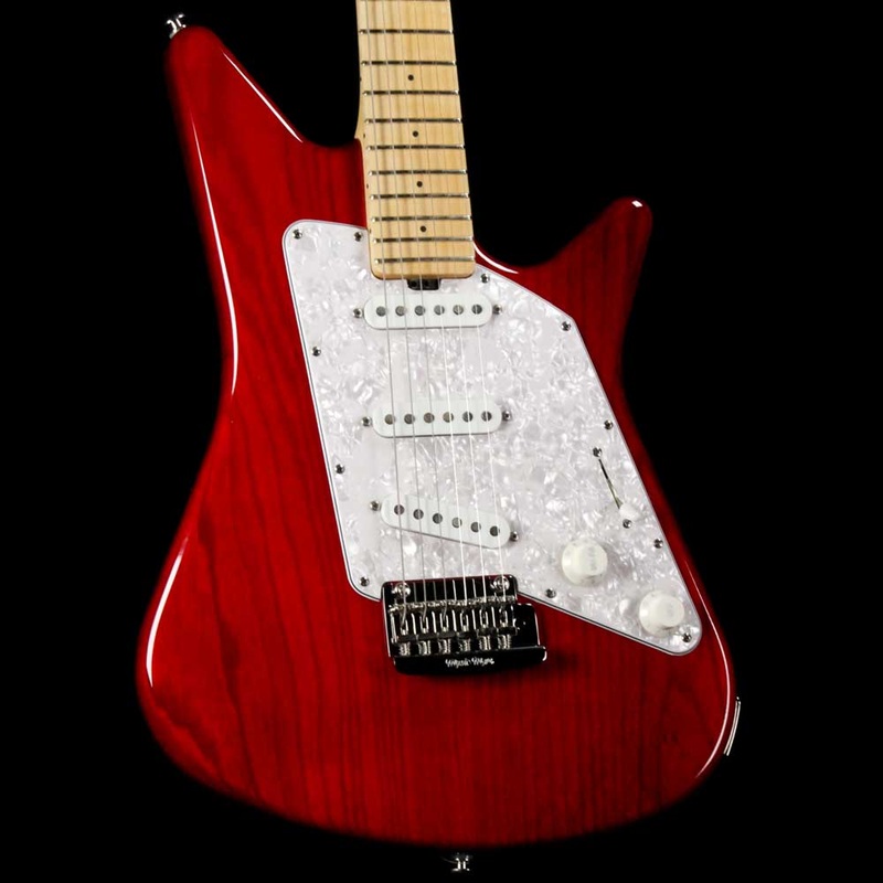 ernie-ball-music-man-albert-lee-transparent-red Ernie Ball Music Man Albert Lee Transparent Red