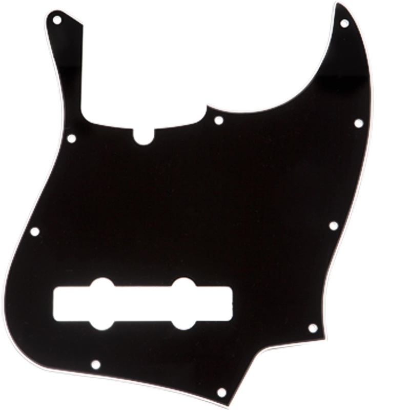 fender-10-hole-contemporary-5-string-jazz-bass-pickguard-3-ply-black Fender 10-Hole Contemporary 5-String Jazz Bass Pickguard 3-Ply Black