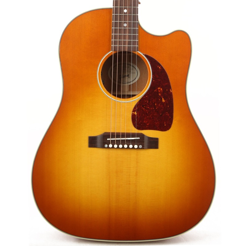 gibson-j-45-cutaway-acoustic-electric-heritage-cherry-sunburst Gibson J-45 Cutaway Acoustic-Electric Heritage Cherry Sunburst