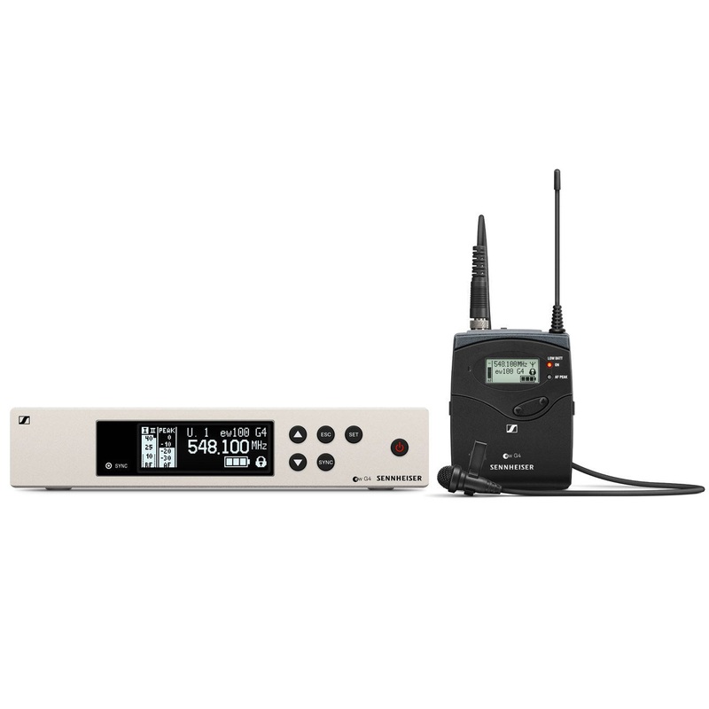 sennheiser-ew-100-g4-me2-wireless-lavalier-set-a-frequency Sennheiser EW 100 G4-ME2 Wireless Lavalier Set - A Frequency