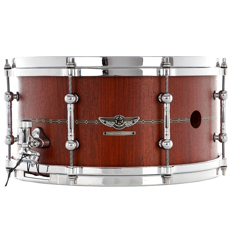 tama-14-x-7-star-reserve-stave-jatoba-snare-drum Tama 14" x 7" STAR Reserve Stave Jatoba Snare Drum
