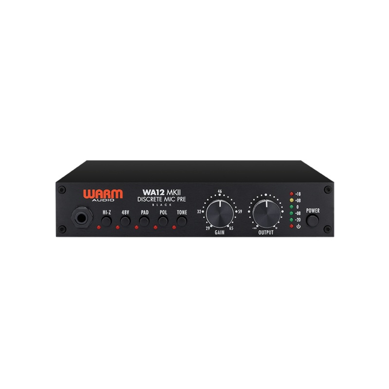 warm-audio-wa12-mkii-discrete-mic-pre Warm Audio WA12 MKII Discrete Mic Pre