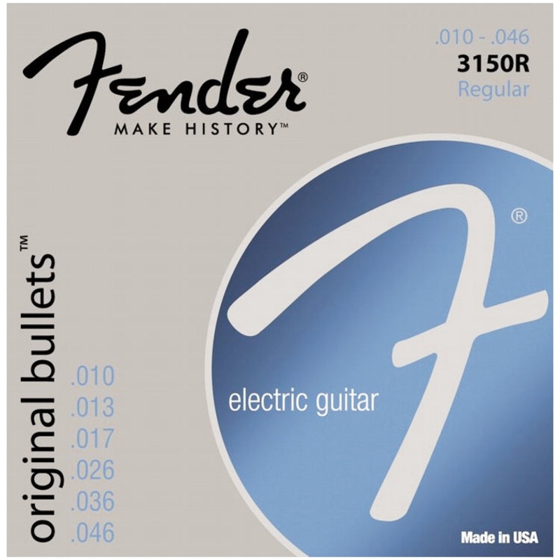 fender-3150r-original-bullets-pure-nickel-wound-electric-guitar-strings-regular-10-46 Fender 3150R Original Bullets Pure Nickel Wound Electric Guitar Strings, Regular (10 - 46)