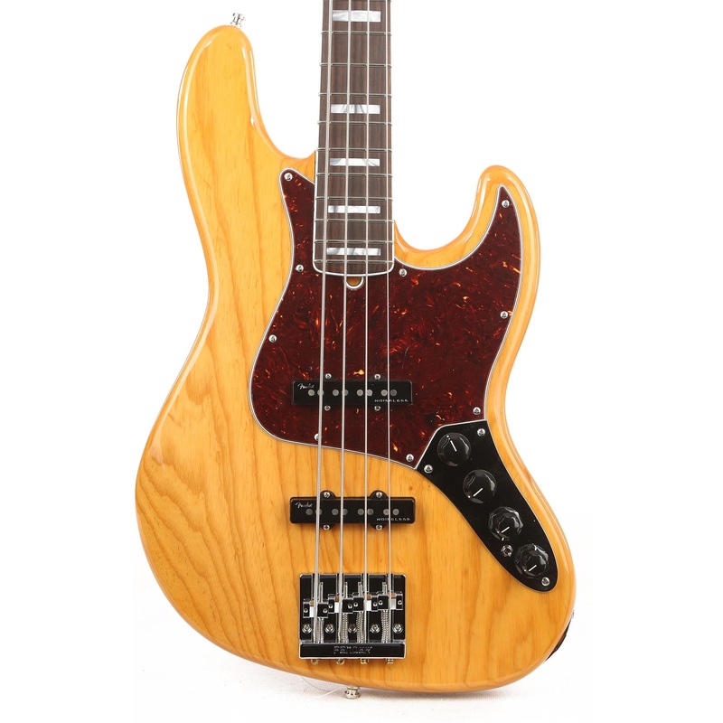 fender-american-ultra-jazz-bass-aged-natural Fender American Ultra Jazz Bass Aged Natural